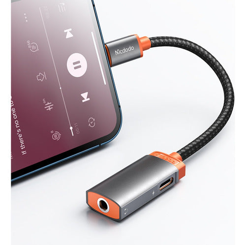 Mcdodo Lightning Audio and Charging Adapter for iPhone 5