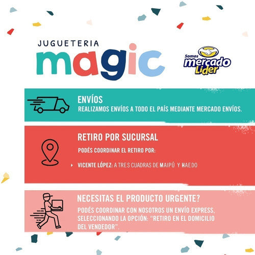 Bloques Magnific Iman Magnéticos 4 Cuadrados Juego Didactico 4