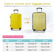 Jzrsuitcase Waterproof Suitcase Protectors for 50/60/71/76 cm 5