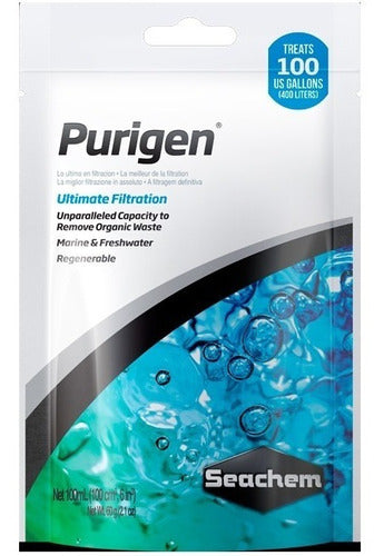 Seachem Purigen X 100 ml - Aquarium Filter Media - Synthetic Adsorbent 0
