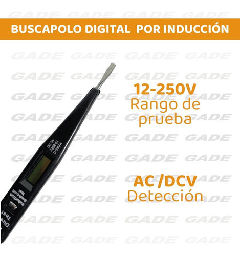 Jieli Buscapolo Digital Induccion Voltaje Visor 12v 220v Ac Dc 1