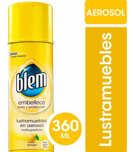 Blem Lemon Furniture Polish Pack of 12 Units 360cc 0