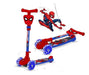 Sebigus Spiderman 3-Wheel LED Scooter 2