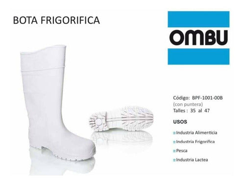 Ombu Frigorifico Boot Without Toe Cap 1