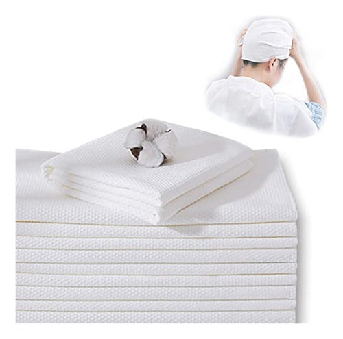 Jinyudome Disposable Towels, Package of 40 Large Towels 0