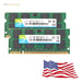 Usa 4gb 2 X 2 Gb 2 G 2rx8 Pc2-5300 Ddr2 667mhz 200pin Laptop 1