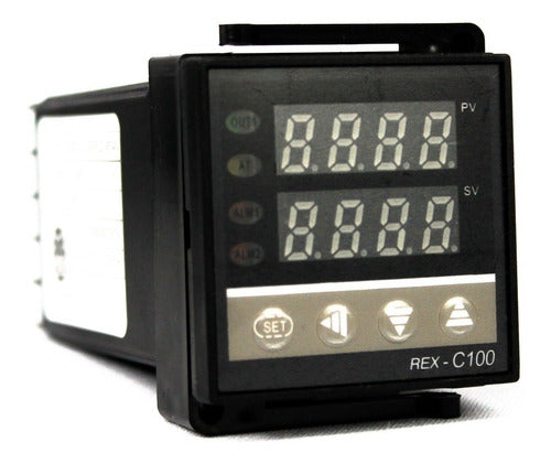 Controlador Temperatura Rex-c100-ssr-r  Saída Ssr Estado Sol 1