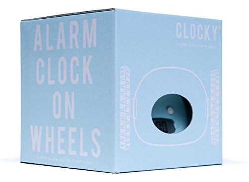 Clocky Reloj Despertador Ruedas Aqua 6