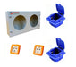 Kalop Kit-Gabinete Met.p/2 Tomas + Caja Capsulada + Toma 10a Kalop 0