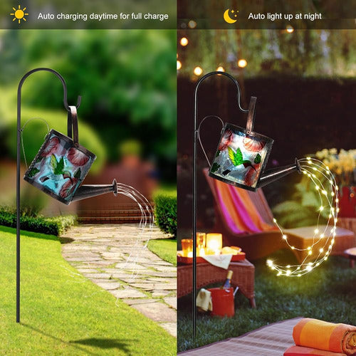 Solar Outdoor Landscape Lights-waterproof 3d Hummingbird Wat 3