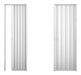 Plasbil Folding PVC Accordion Door 120cm White Offer 0