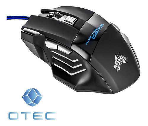 OTEC Optical USB Wired Gaming Mouse with 7 Buttons 3