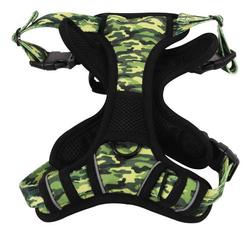 Camouflage Hiking Dog Harness - Size L - M-Pets 1