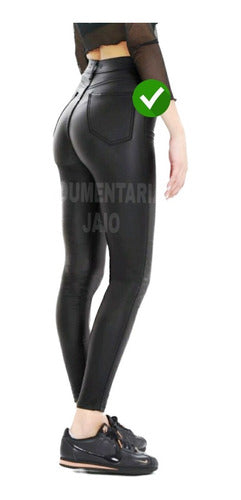 Center One High-Waist Shiny Leggings with Pockets 4