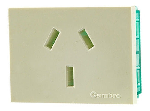 Cambre Simple Power Module 10A White 6904 0