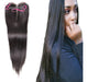 LongQi 100% Brazilian Virgin Human Hair Closure Extensions 1