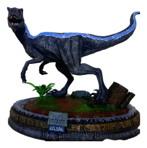 Diorama Velociraptor Blue 0