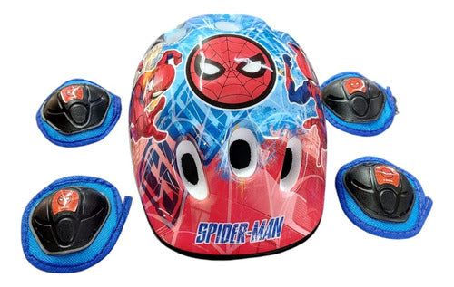 Base X-treme Spider-Man Folding Scooter with Protection Kit 1