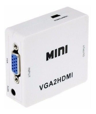 Conversor  Vga A Hdmi Con Audio Analógico A Digital Full Hd 3