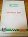 Manual De Usuario Propietario Suzuki Maruti 800 Original 0