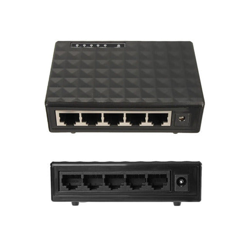 5 Port Ethernet Network Switch Plug and Play Internet 3