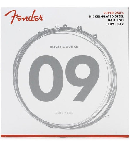 Fender Electric Guitar Strings 09 X3 Packs 0