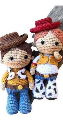 Knit Toys Patrones Amigurumi Woody Buzz Vaquerita Toy Story 1