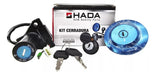 HADA Kit Cerradura Llave Tambor Yamaha Ybr 125 Ybr 250 Pr Motos 0