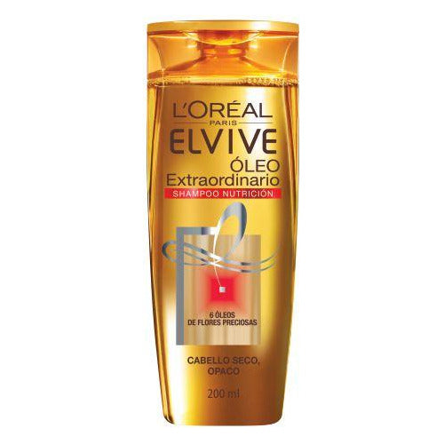 Shampoo Elvive Oleo Extraordinario Nutricion 200 Ml 0