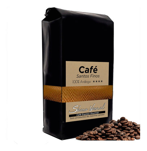 Café Granos Santos Finos Arábigo Sharo Wernal 250 G. Expreso 0