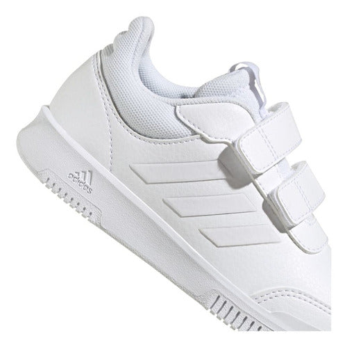 adidas Tensaur 2.0 White Tennis Shoes for Kids 5