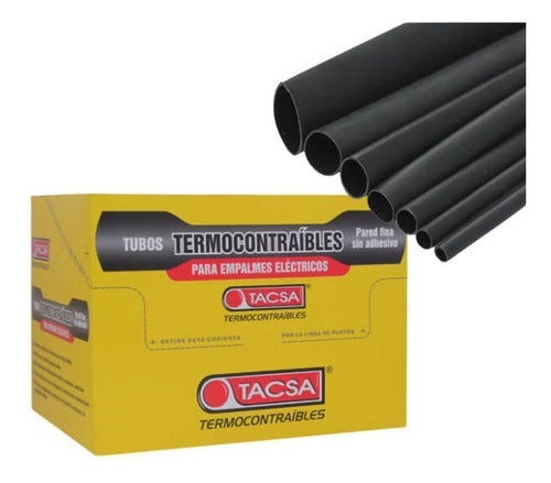 Tacsa Thermo-Shrinkable Tube Roll - 10 Meters, 2.4mm to 1.2mm Diameter 4