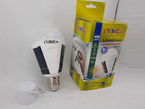 TBC Lampara Ledbulb Autonoma Solar 10W 2