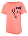 Under Armour Oversized Training T-Shirt for Women in Pink 0