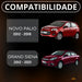 Friso Lateral Cromado Para Fiat Grand Siena 2014 4 Portas 1