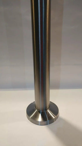 Stainless Steel Breakfast Bar Leg 76mm x 1.10m 0
