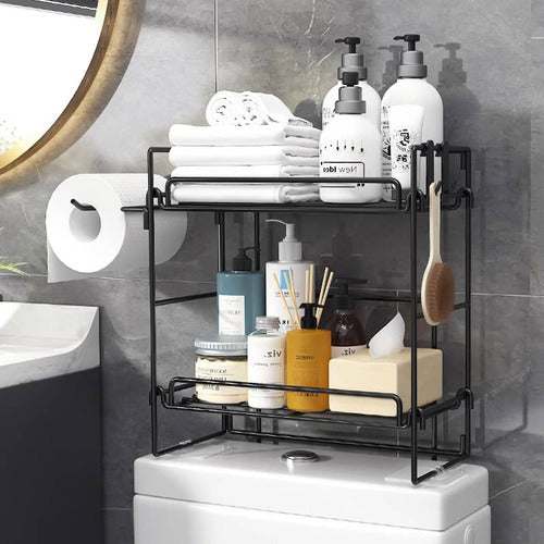 Búho Store Multi-Purpose Organizer Shelf for Bathroom and Kitchen - 2-Tier 1