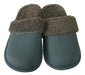 Luxurious Men's Warm Plush Slippers with Faux Fur Lining and Anti-slip Rubber Sole 3