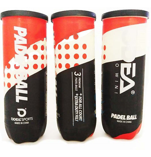 Odear X 12 Padel/Tennis Ball Tube 4