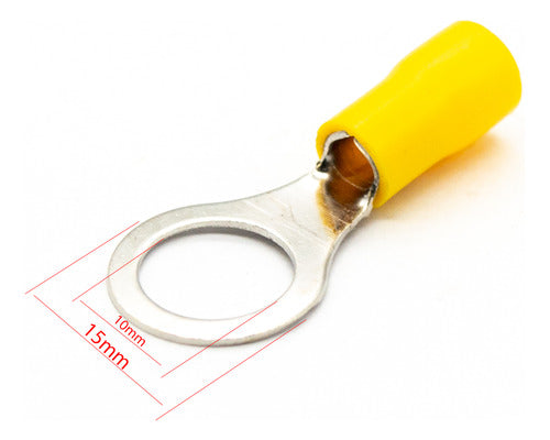 ELUMILED 2 Pre-insulated Yellow Terminal C6 10.5mm 2.6-6.5mm2 1