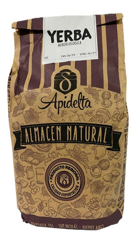 Apidelta Yerba Mate 400g Agroecologica Anti Acida Baja En Polvo 0