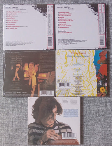 Charly García Lote Cd Clics Piano Chicas Parte Filosofia Cds 1