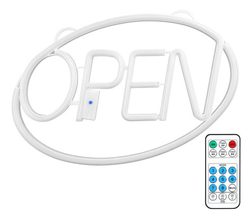 Controle Remoto De Sinal Aberto Led Com Luz De Néon 12 Modos 2