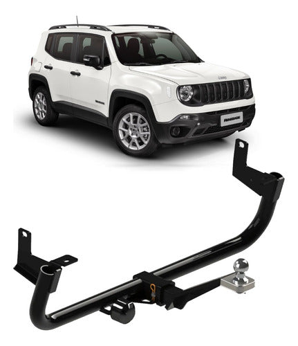 Enganche De Trailer Extraible Jeep Renegade 2013+ 0