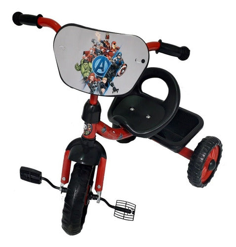 Kids' Disney Frozen Marvel Easy Assembly Tricycle with Reinforced Frame and Basket 32