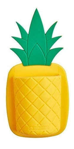 Tooletries Pineapple Shaped Silicone Toothbrush Holder 1