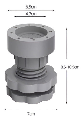 Patas Antivibración Para Lavarropas Y Secarropas 1