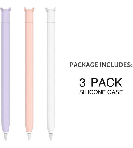 3 Fundas De Silicona Para Apple Pencil 2 Generaci N 6