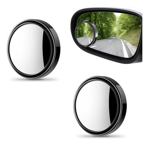 Obtanim 2 Pack Blind Spot Car Mirror 2 Inch Adjustable HD Round 0