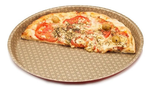 Pizza Pan Teflon Bordeaux 35 cm Rivoli Pettish Online 2